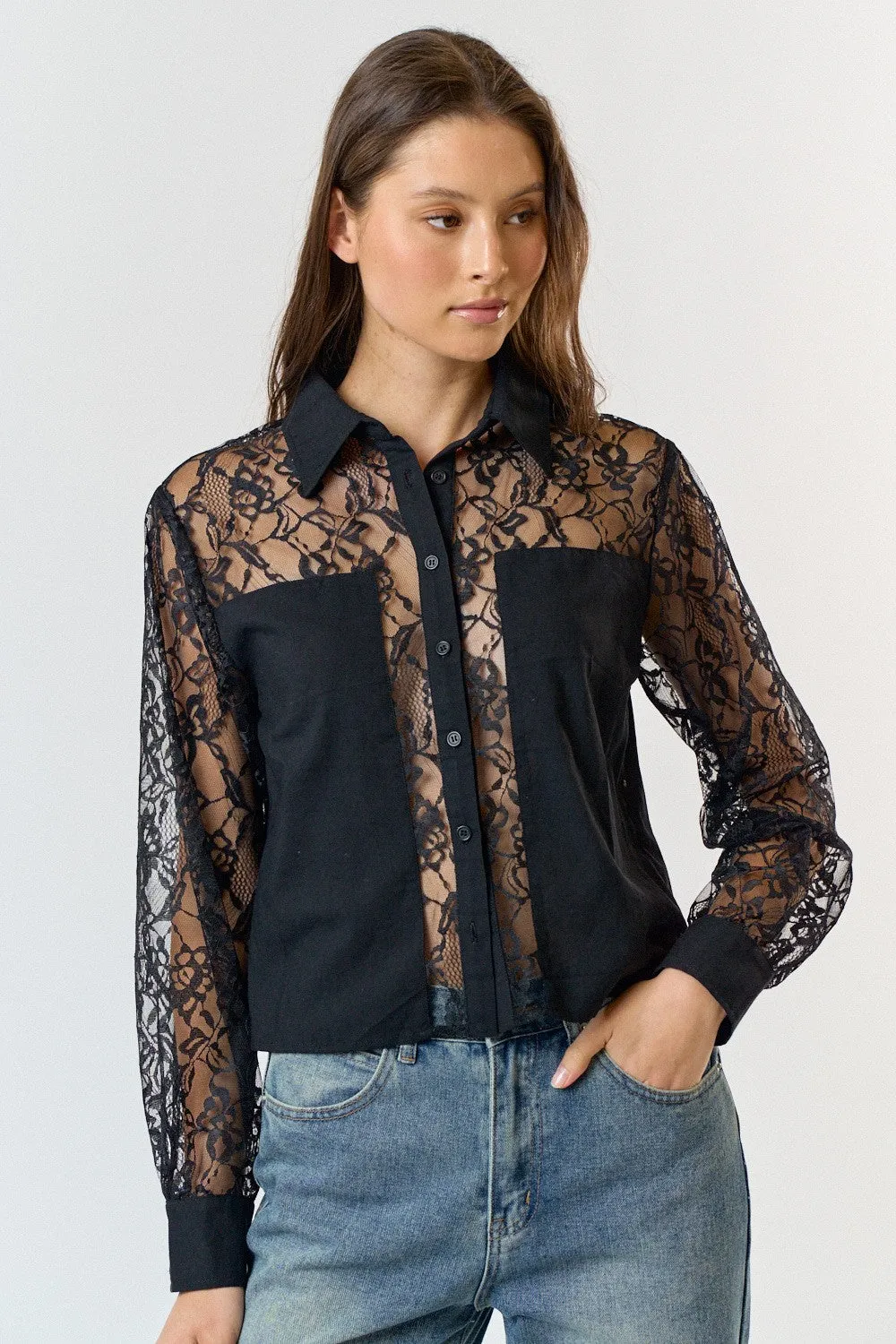 Adrianne Lace Blouse