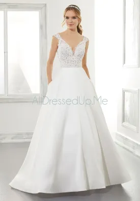 Blu - Adele - 5867 - Cheron's Bridal, Wedding Gown