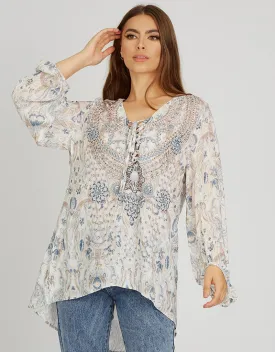 Freya Beaded Blouse