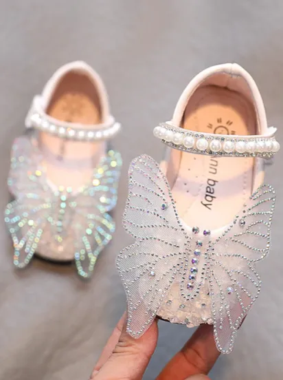 Girls Butterfly Flats by Liv and Mia