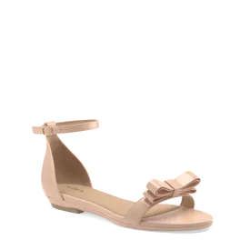 Pashionista - Sand Patent Pashionista Bow - FINAL SALE