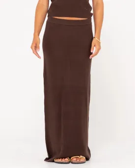 Rusty Ophelia Knit Maxi Skirt